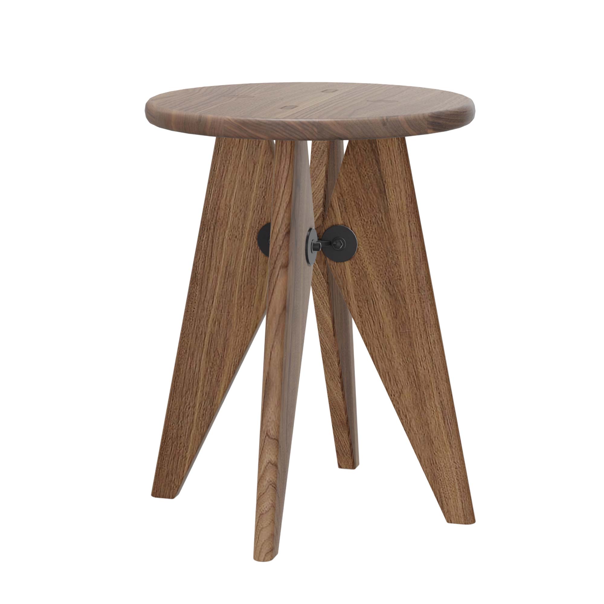 Vitra Tabouret Bois Solvay Hocker